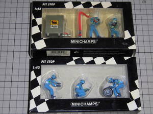  Minichamps 1/43pito Stop set 