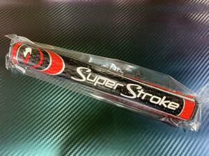 SuperStroke 2.0 ゴルフパターグリップ 衝撃吸収 粘着性 滑り止め　★レッド/ブラック