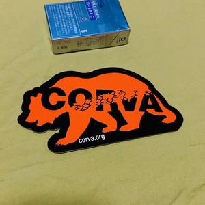 CORVA コルバ 　Bear　 ステッカー USDM カリフォルニア オフロード ビークル アソシエーション California