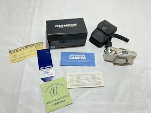 Olympus　オリンパス　MJU　ミュー　コンパクト　フィルムカメラ　ZOOM 105 DELUXE　元箱　付属品揃い　リモコン付き　楽88