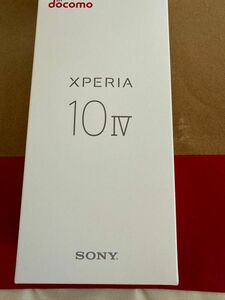 新品未使用 Xperia 10 Ⅳ ⅳ SO-52C ブラック SIMフリー ドコモ 一括購入 Xperia10 4