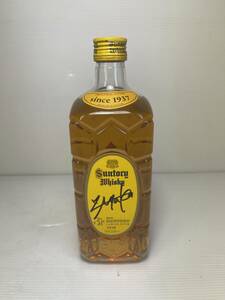 *2018 Suntory lady's open woman p Logo ru fur new . ratio . autographed Suntory angle bin Scotch whisky unopened *