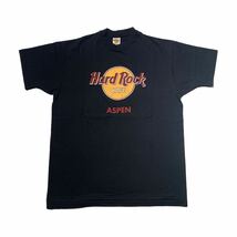 Hard Rock Cafe プリントTシャツ ハードロックカフェ ASPEN ミュージックT ロック アスペン XL_画像2