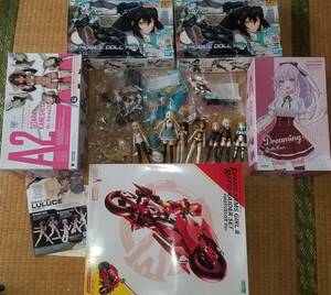  gun pra 30MS frame arm z girl mega mi device Kotobukiya collection settled parts taking . beautiful young lady plastic model beautiful pra Junk parts . summarize set 