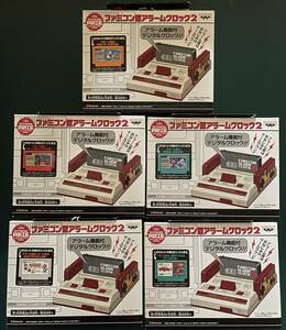 【新品未開封】Nintendo ファミコン型アラームクロック2　全5種