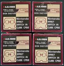 【新品未開封】Nintendo ファミコン リストウォッチINキューブケース 全4種_画像5