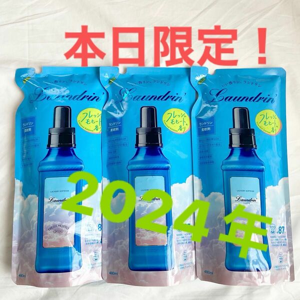 数量限定　ランドリン　フレッシュモヒートの香り　2024年　新商品　つめかえ