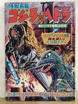 c01★ 朝日ソノラマ怪獣決定版 怪獣画報 ゴジラ対ヘドラ 昭和46年 レトロ 完全解剖図付き ソノシート欠品 240516_画像1