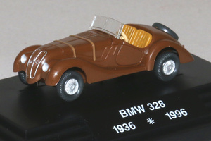 【激レア・BMW Mobile Tradition 記念モデル】1/87 BMW 328 1937 / Brown - WIKING ★1500台限定