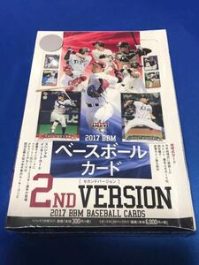 BBM 2017 2nd セカンドバージョン 未開封 1BOX ボックス 始球式 稲村亜美 武田玲奈 牧野真莉愛 田中正義 源田壮亮 今井達也 大山悠輔 他