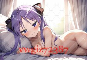 AN-3488 2G 柊かがみ らき☆すた 同人 A4サイズ ポスター アニメ 高品質 anime 美少女 巨乳 イラストアートポスター セクシーアート