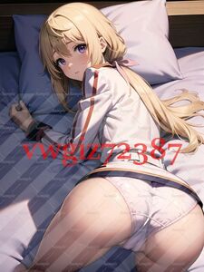 AN-577 2G シャルロット・デュノア IS インフィニット・ストラトス 同人 A4 ポスター 高品質 anime 美少女 イラストアートポスター