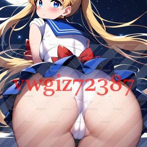 AN-3235 1G セーラームーン 月野うさぎ 美少女戦士セーラームーン 同人 A4 アニメ 高品質 anime 巨乳 イラストアート ポスターの画像1