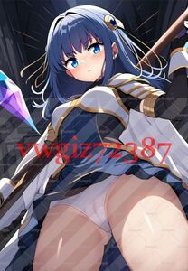 AN-3389 2G 七海やちよ マギアレコード マギレコ まどマギ 同人 A4 ポスター アニメ 高品質 anime 美少女 イラストアートポスター