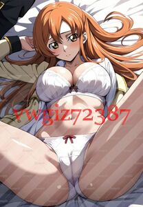 AN-3512 2G シャーリー・フェネット コードギアス 同人 A4サイズ ポスター アニメ 高品質 anime 美少女 巨乳 イラストアートポスター