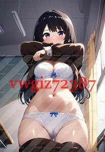 AN-3004 2G 高坂麗奈 響け!ユーフォニアム 同人 A4サイズ アニメ 高品質 anime 美少女 巨乳 制服 イラストアート ポスター