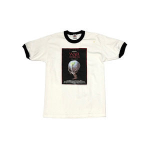 【送料無料】レア 00s WAR OF THE WORLDS 宇宙戦争 リンガーTシャツ vintage 古着 ムービー古着 スピルバーグ トムクルーズ