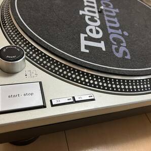 送料無料 Technics SL-1200MK3D 動作確認済み ダストカバー スリップマット付きの画像3