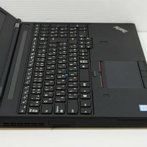 B0226 Lenovo ThinkPad P50 第6世代 Core i7 6820HQ カメラ Quadro M2000M 4GB BIOS起動確認済み メモリ無し HDD無し AC無し JUNK ジャンクの画像5