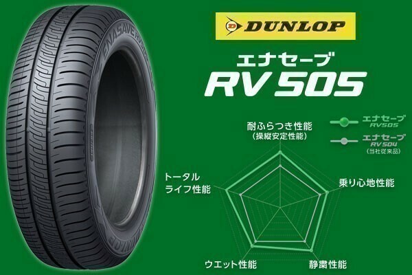 送料無料 要在庫確認 DUNLOP ENASAVE RV505 215/55R18 95V ダンロップ エナセーブ 1本価格