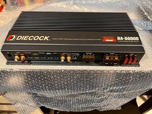 DIECOCK DA-5000D パワーアンプ 希少品