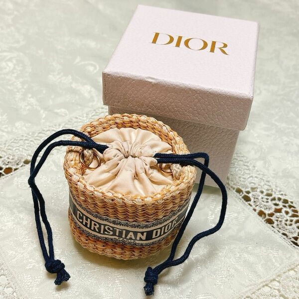 【ミニサイズ】Dior ディオール　ミニポーチバッグ　リップポーチ　ノベルティ ミニ巾着
