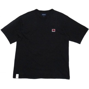 20SS DESCENDANT SPYHOP CREW NECK SS Lサイズ スパイホップ クルーネック 半袖 Tシャツ Black 201ATDS-CSM02 ディセンダント 色褪せあり