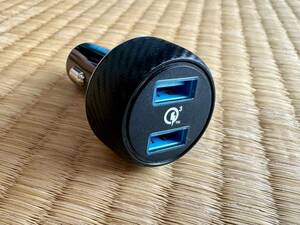 新品未使用 Anker アンカー PowerDrive Speed 2 カーチャージャー シガー シガーソケット USB 2ポート 車載 充電器 増設 