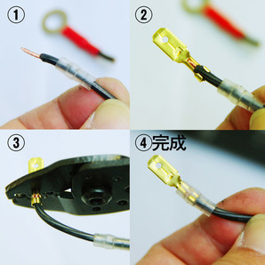 ☆正規品☆ アイウィス(IWISS) コードプライヤー 電工ペンチ 圧着 ストリップ ネジ切断 オープンバレル・裸・絶縁端子対応 WS-048の画像2