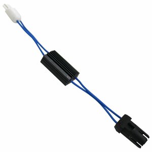 【送料無料】T10 球切れ 警告灯 キャンセラー ソケット付き LED ウィンカー ポジション ベンツ BMW アウディ 外車 輸入車 抵抗 1個