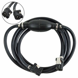 [ free shipping ] low - height horse power correspondence inside diameter 8mm outer diameter 12mm Yamaha outboard motor primary pump hose connector attaching gasoline fuel fuel tank 