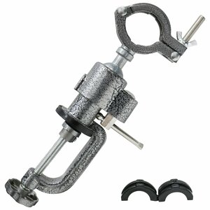 [ free shipping ]360 times rotation vertical type drill stand electric grinder drill router dragon ta- table fixation vise corresponding diameter 38mm-43mm