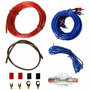 [ free shipping ] high power amplifier wiring kit 10 gauge 10GK audio cable power cable speaker woofer 