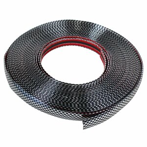 [ free shipping ][ width 20mm length 15m] carbon molding both sides tape attaching plating lmolding protector door molding scratch prevention protection 5m 10m