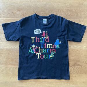 KEN YOKOYAMA width mountain ./ Third Time's A Charm Tour T-shirt size YOUTH M lady's size Hi-STANDARD Pizza of Death is chair ta