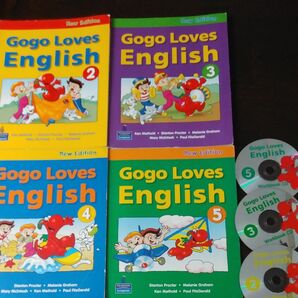 Gogo Loves English 2.3.4.5／ New Edition 英語 教材 CD