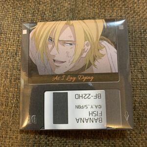 BANANA FISH フロッピー風缶バッジ Part4 アッシュ6