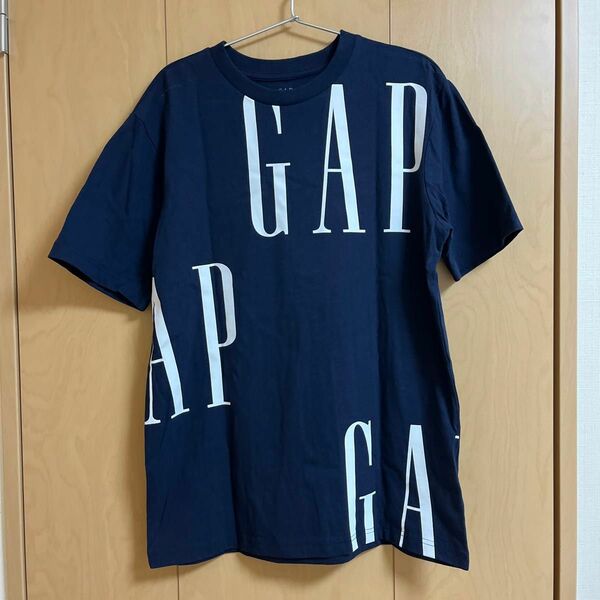 【1回着用！】GAP メンズ 半袖 Ｔシャツ ネイビー Ｓサイズ