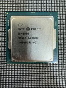 intel CORE i5-6500 3.20GHz CPU １個　ジャンク品　①