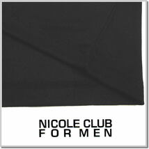 ニコルクラブフォーメン NICOLE CLUB FOR MEN ロゴ刺繍半袖Ｔシャツ 4264-9004-49(BLACK)-50(XL) カットソー_画像5