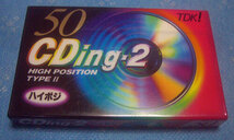 TDK CDing―1 60ノーマル3巻&CDing―2 ハイポジ4巻　カセットテープ_画像6