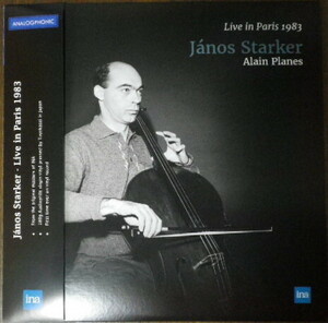 ANALOGPHONIC　J.シュタルケル　Live In Paris バッハ/ベートーヴェン　新同美盤