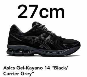 Asics Gel-Kayano 14 "Black/Carrier Grey"