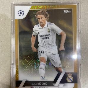 topps ルカ・モドリッチ　50枚限定シリアルカード　　３／50 サッカー　カード