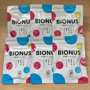 BIONUS ビオナス サプリ 30日分 6袋セット