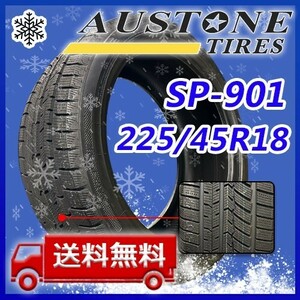 【送料無料】2023年製 4本 Austone(オーストン) 225/45R18 95W XL SP-901 即日出荷出来ます！ASS-10