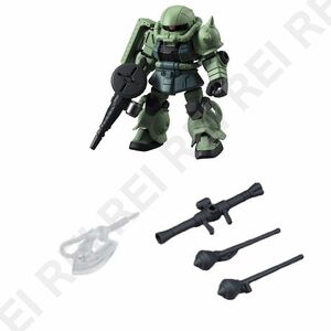 【モビルスーツアンサンブル01再販】ザク&専用武器 セット