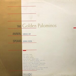 The Golden Palominos - The Animal Speaks（★盤面極上品！）