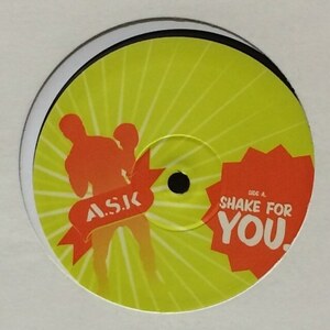 A.S.K. - Shake For You（★盤面ほぼ良品！）
