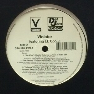 Violator - Say What / First Degree / Violators（★盤面ほぼ良品！）